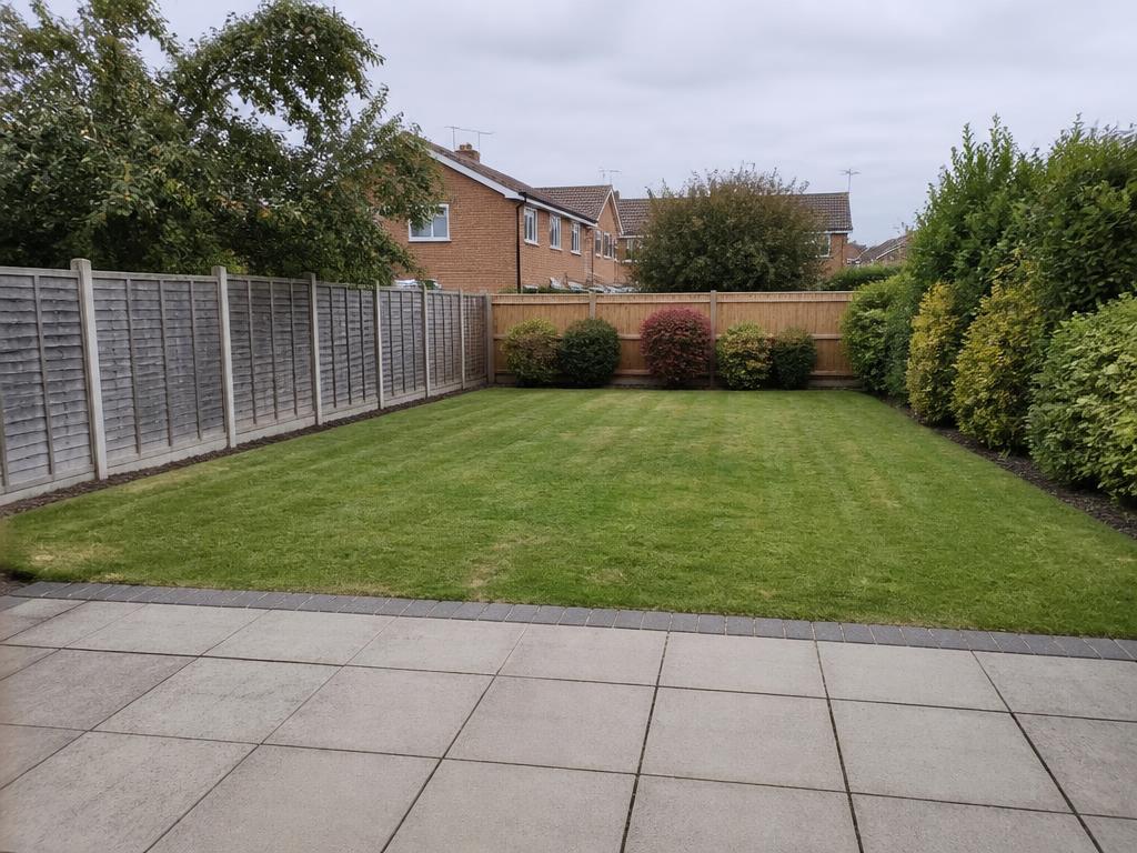 Overgrown garden strip-out after clearance